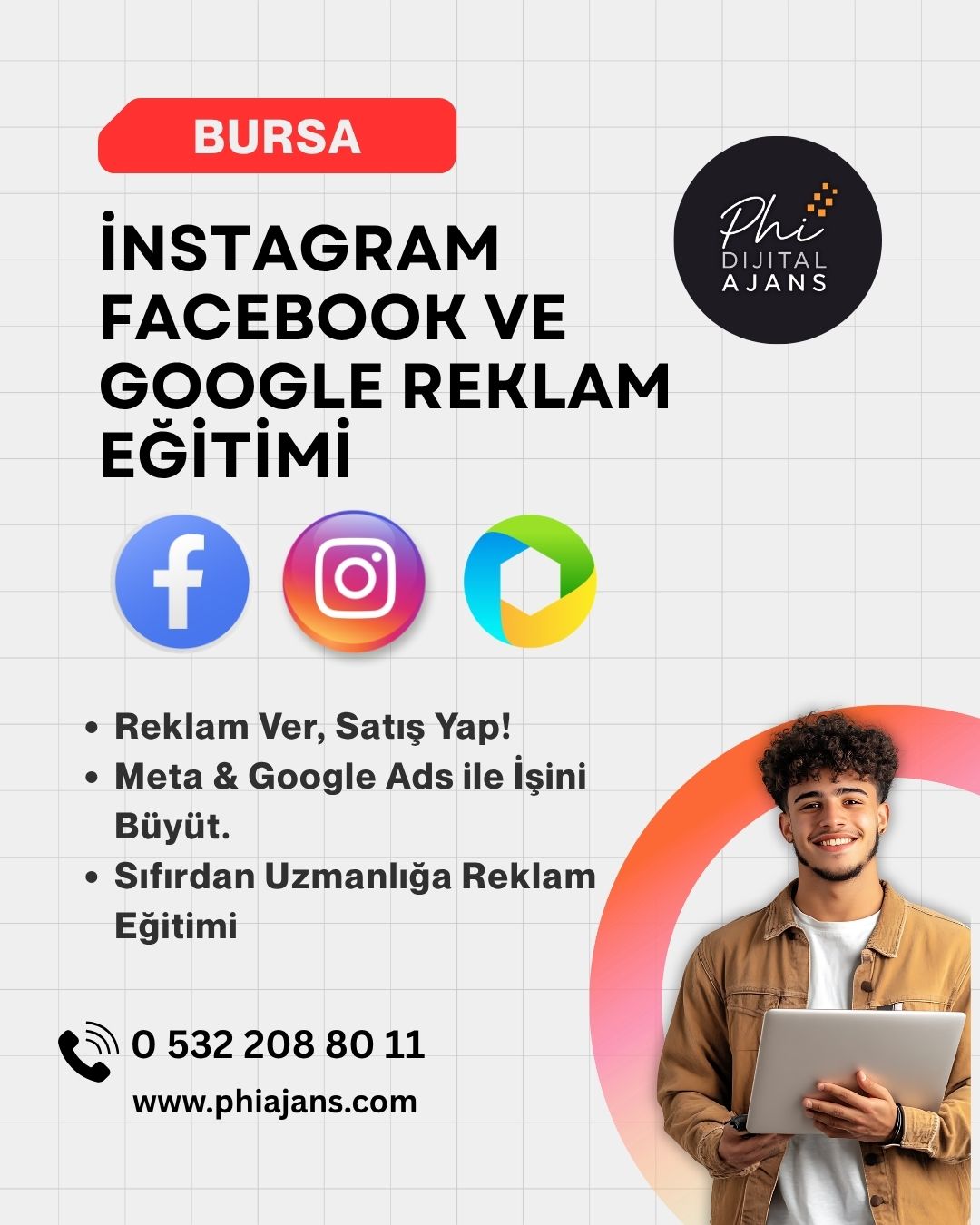 iNSTAGRAM fACEBOOK VE gOOGLE rEKLAM eĞİTİMİ
